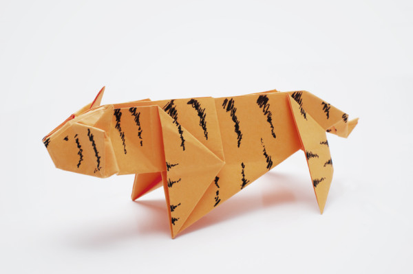 Tiger origami